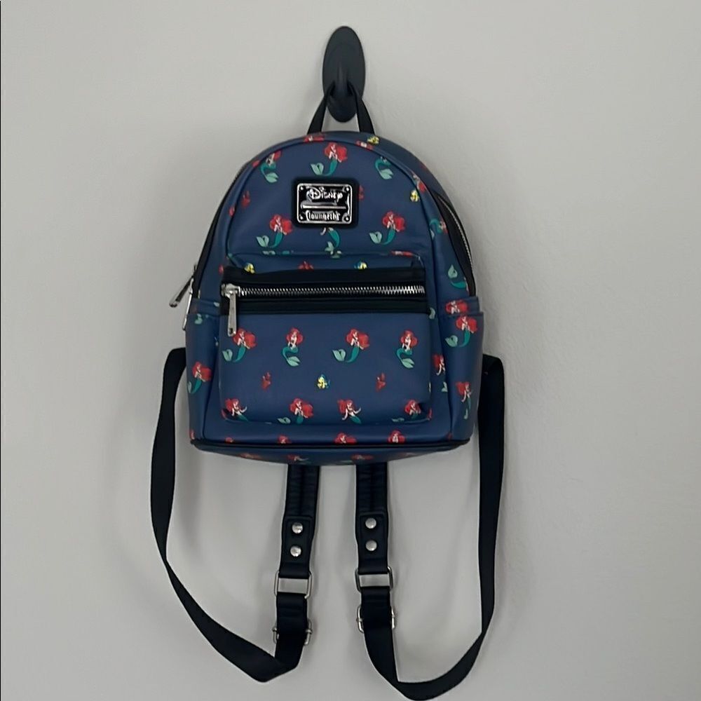 Disney Loungefly Ariel Mini Backpack - image 1